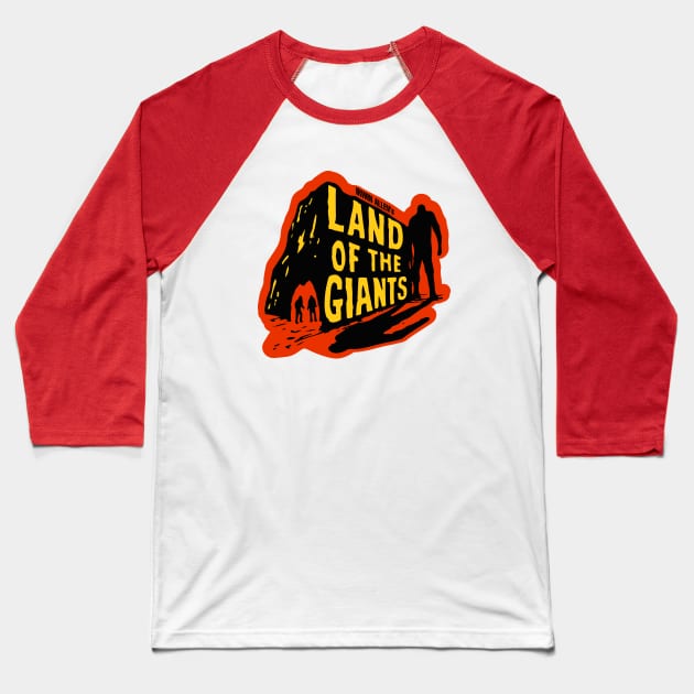 LAND OF GIANTS Baseball T-Shirt by TREJOart